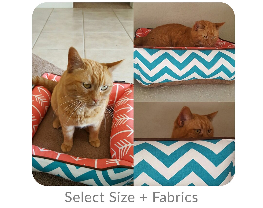 Custom Cat Bed Cute Cat Beds Best Cat Beds Gift for My Cat Etsy