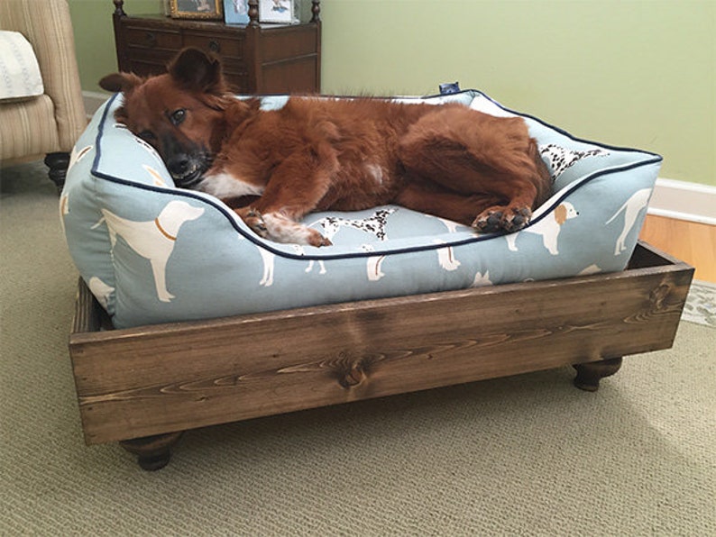 Custom Size Dog Bed Furniture Dog Bed Nook Custom Etsy