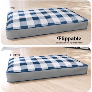 flippable bed design. You can use both sides