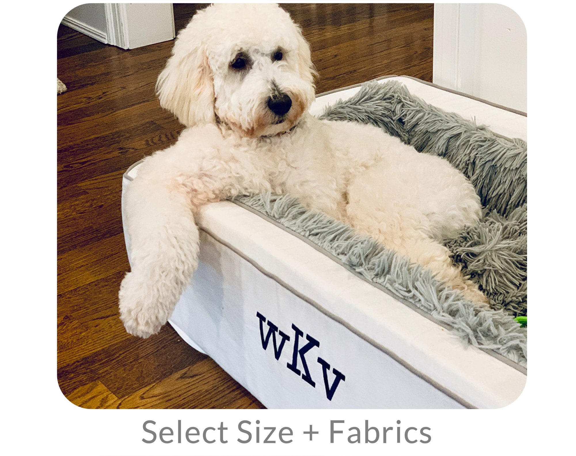 Monogrammed Dog Bed Etsy