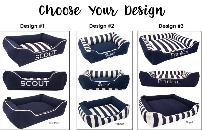 Large Dog Bed With Washable Removable Cover Extra Large Dog Etsy