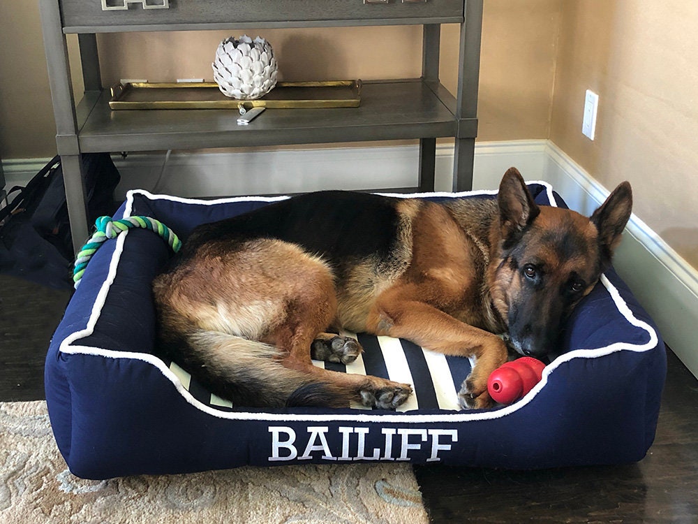 Durable Large Dog Bed With a Washable and Removable Cover - Etsy