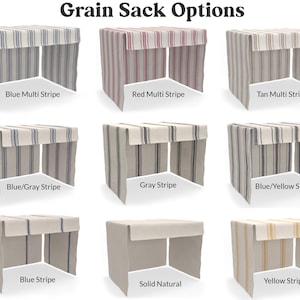 Choose your favorite Grain Sack color