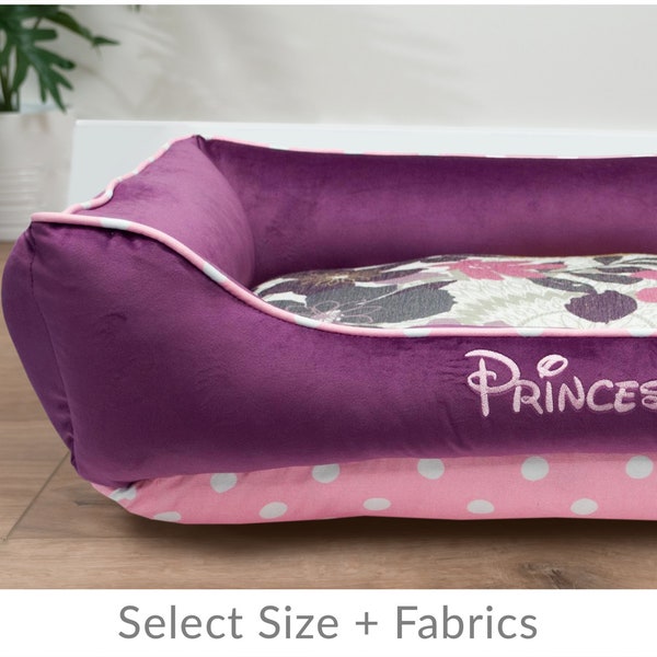 Purple Dog Bed Etsy