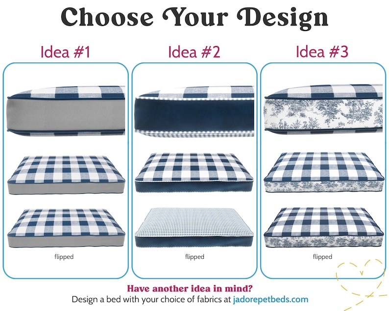 choose your favorite fabric combination
