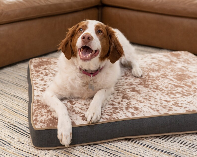 western style memory foam dog bed