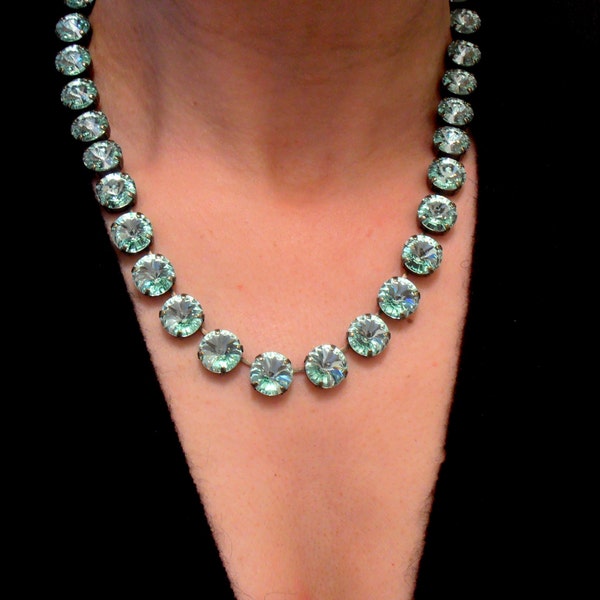 Anna Wintour Crystal Necklace Etsy