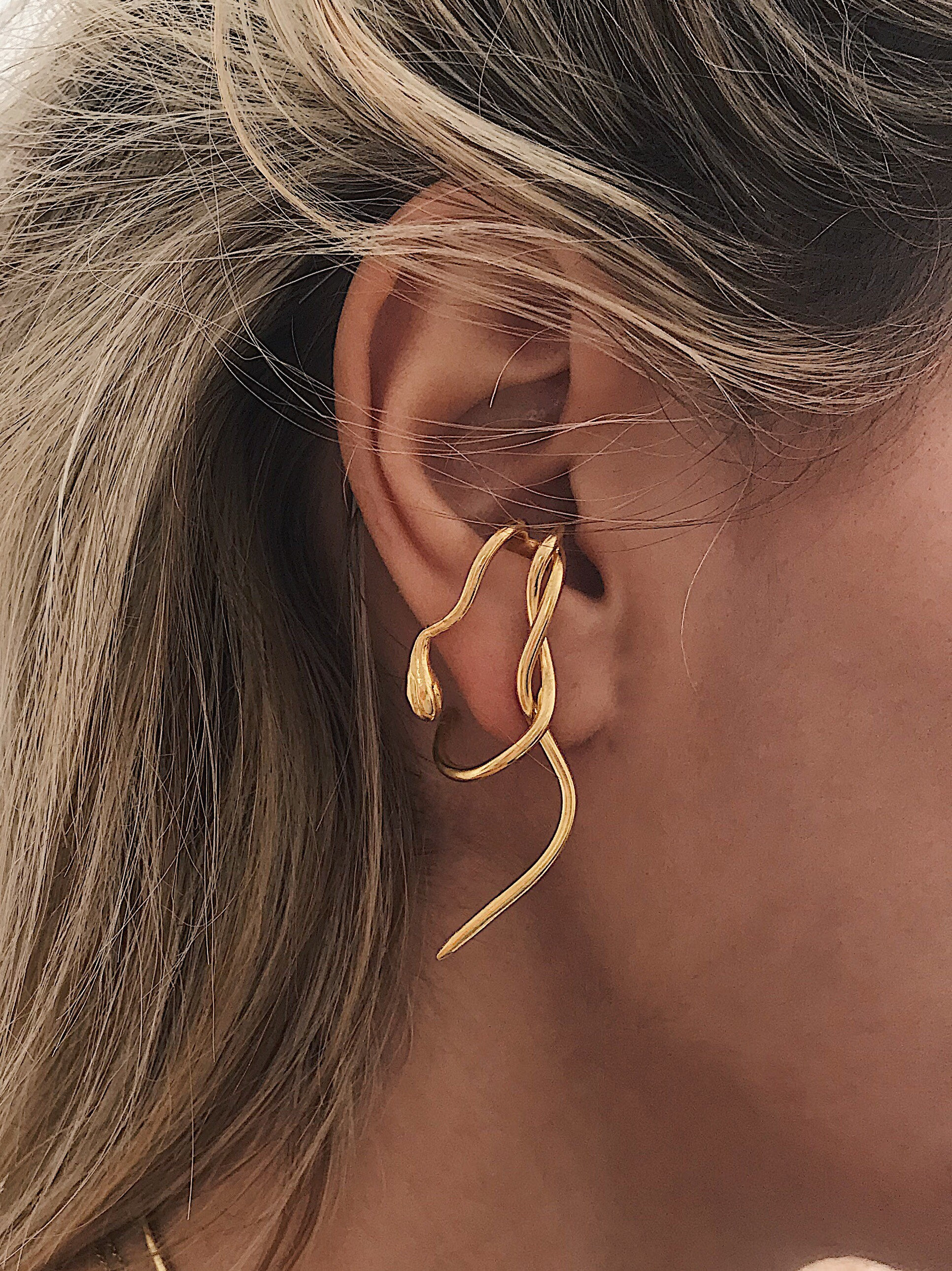 SYKIA Rainy Day シルバー Branches Earcuff - 通販 - guianegro.com.br