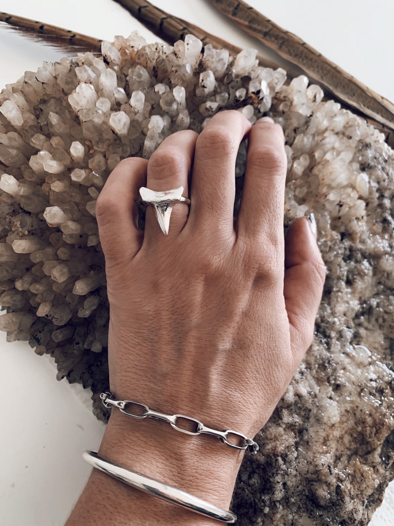 Sterling silver ring,silver shark tooth ring,silver 925 ring,men\u2019s ring,shark tooth,shark ring,tooth ring,boho ring,shaman ring
