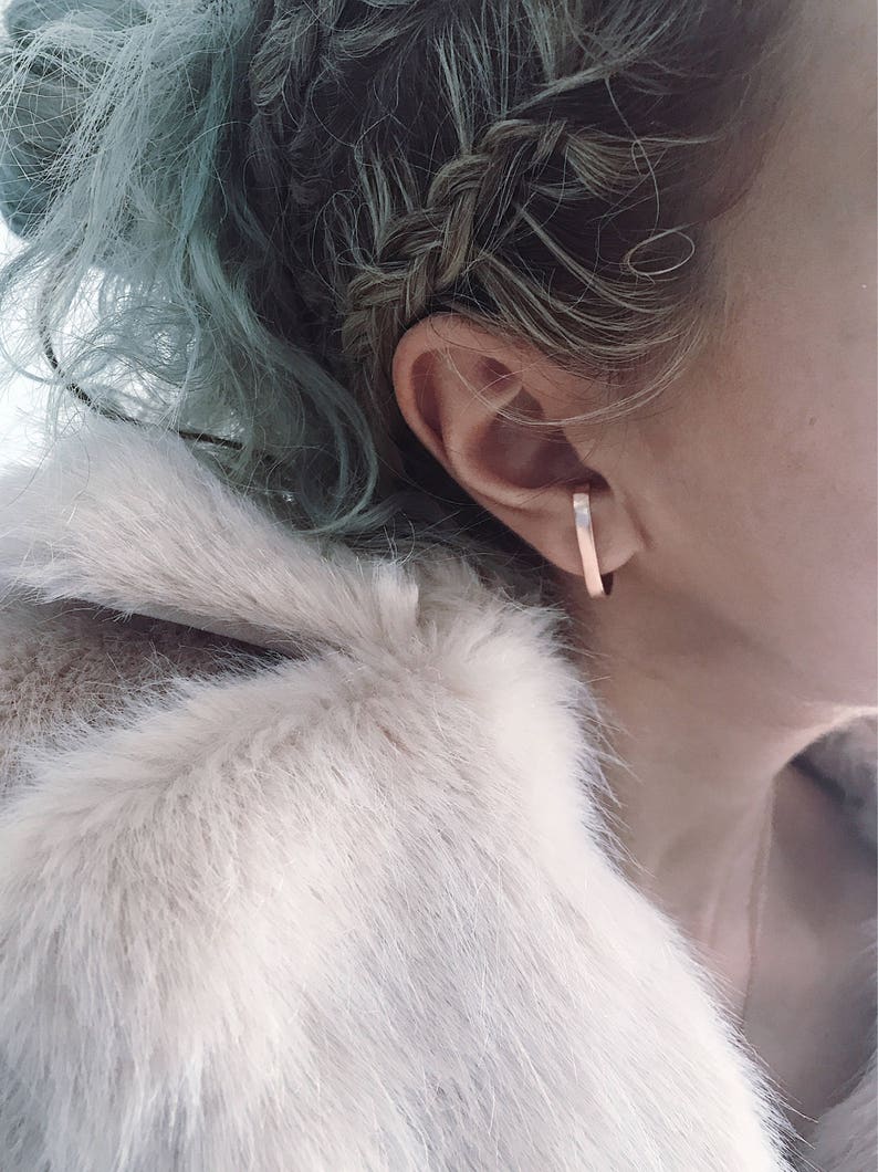 Black ear cuffs,black earrings,black rhodium cuffs,black suspender earrings,edgy earrings,earrings for men,men/'s earrings,black mens earring
