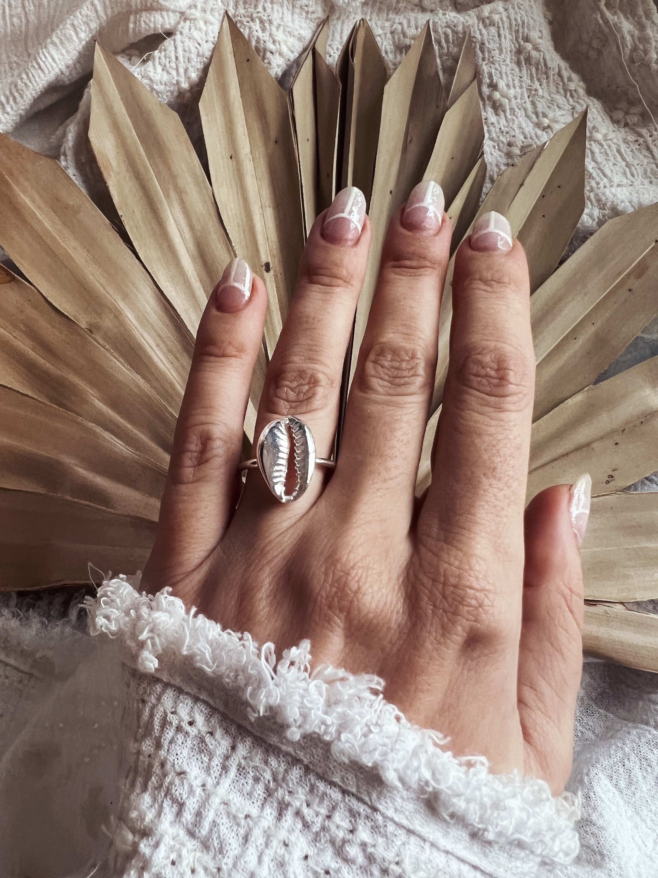 Sterling Silver Shell Laso Ring Sterling Silver Shell Laso Ring