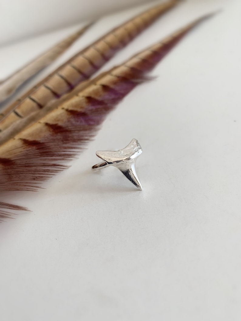 Sterling silver ring,silver shark tooth ring,silver 925 ring,men\u2019s ring,shark tooth,shark ring,tooth ring,boho ring,shaman ring