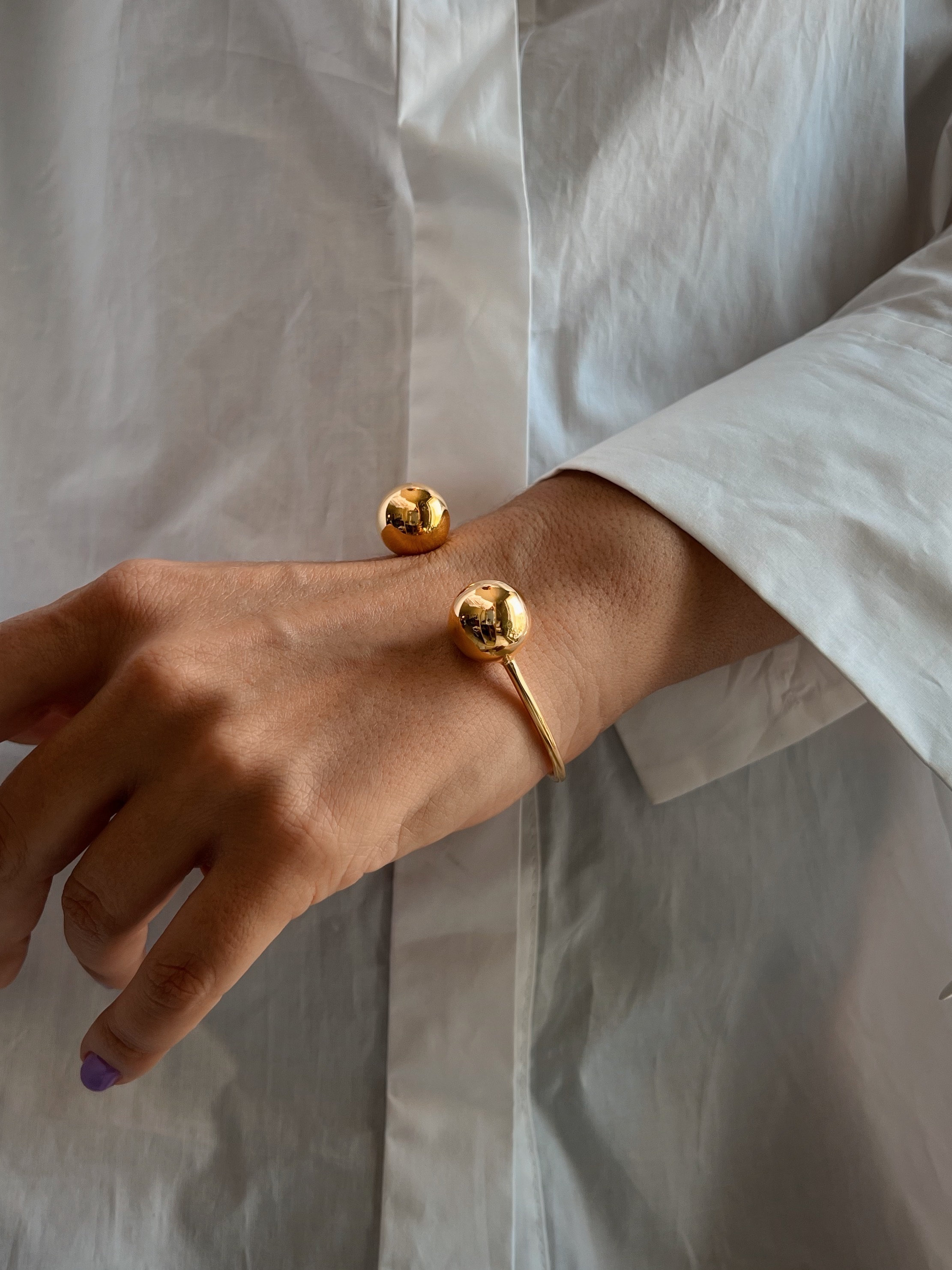 Buy One Gram Gold Stylish Ad Stone Flower Design Open Kappu Type Bracelet  for Girls