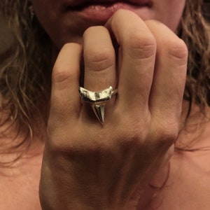 Sterling silver ring,silver shark tooth ring,silver 925 ring,men’s ring,shark tooth,shark ring,tooth ring,boho ring,shaman ring