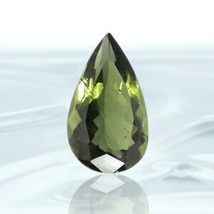 Genuine Czech Moldavite Facet