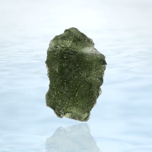 Raw Czech Moldavite Bead