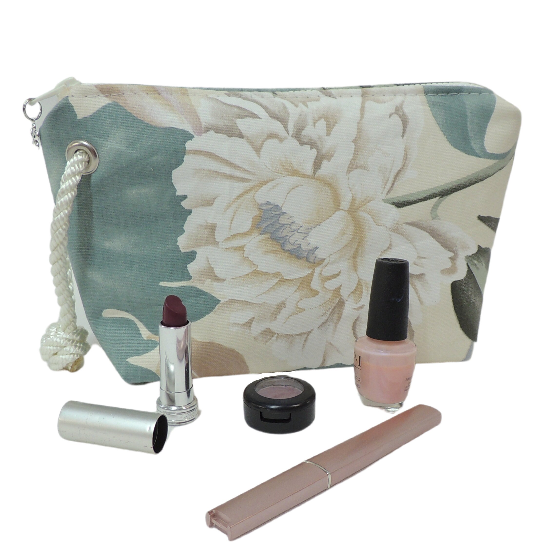Vintage Vinyl Makeup Bag