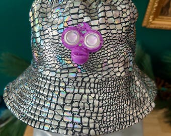 Lunar Lilac  - Furby Inspired Bucket Hat