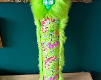 Froggy Daze - Long Furby Inspired Plush - 2 Feet - Odd Body
