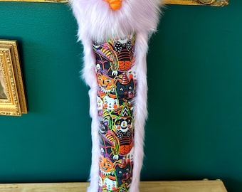 Vintage Halloween Long Furby Inspired Plush - 2 Feet - Odd Body