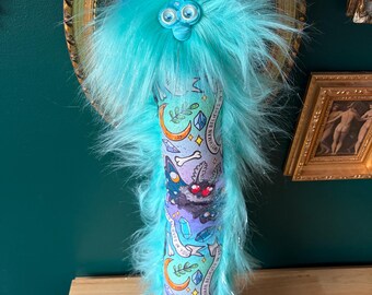 Mothman Believes In You Long Furby Inspired Plush - 2 Feet - Odd Body