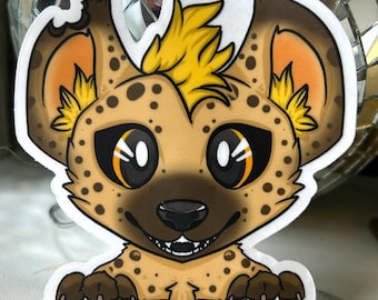 Yeen Window Peeker Sticker - Clear