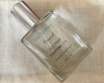 Aceite de perfume de coco orgánico / Aceite de coco / Perfume de coco / Aceite de perfume / Perfume natural / Aceite perfumado
