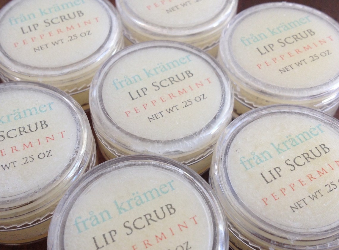 Organic Lip Scrub / Sugar Lip Scrub / Shea Butter Lip Scrub / Etsy