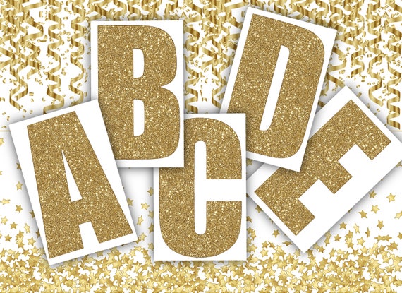 SCARICA LETTERE GLITTERATE DA