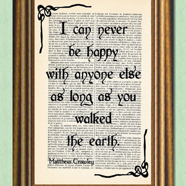 Downton Abbey Quote - Etsy
