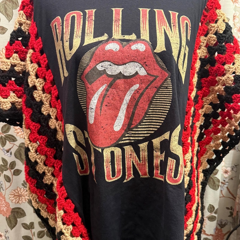 Band Poncho Tshirt - Etsy