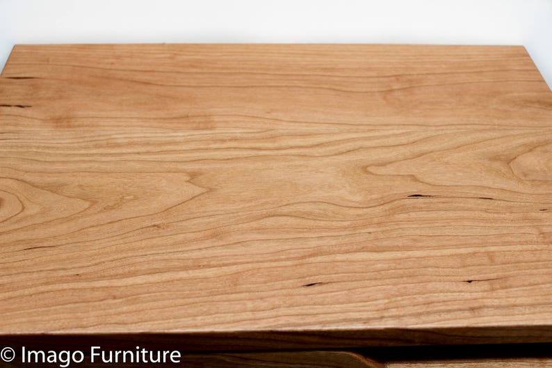 Floating Nightstand / Bedside Table Cherry Hardwood Etsy