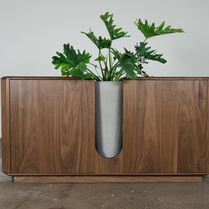 Walnut Planter Cabinet image 2