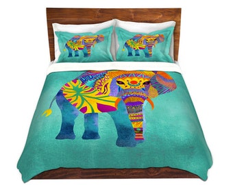 Pink Tribal Owl XR0110017CL Duvet Cover Set