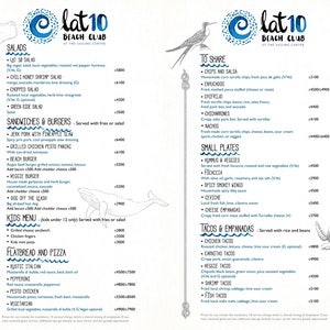 Custom Restaurant Menu Design image 4