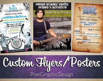 Custom Poster or Flyer Design