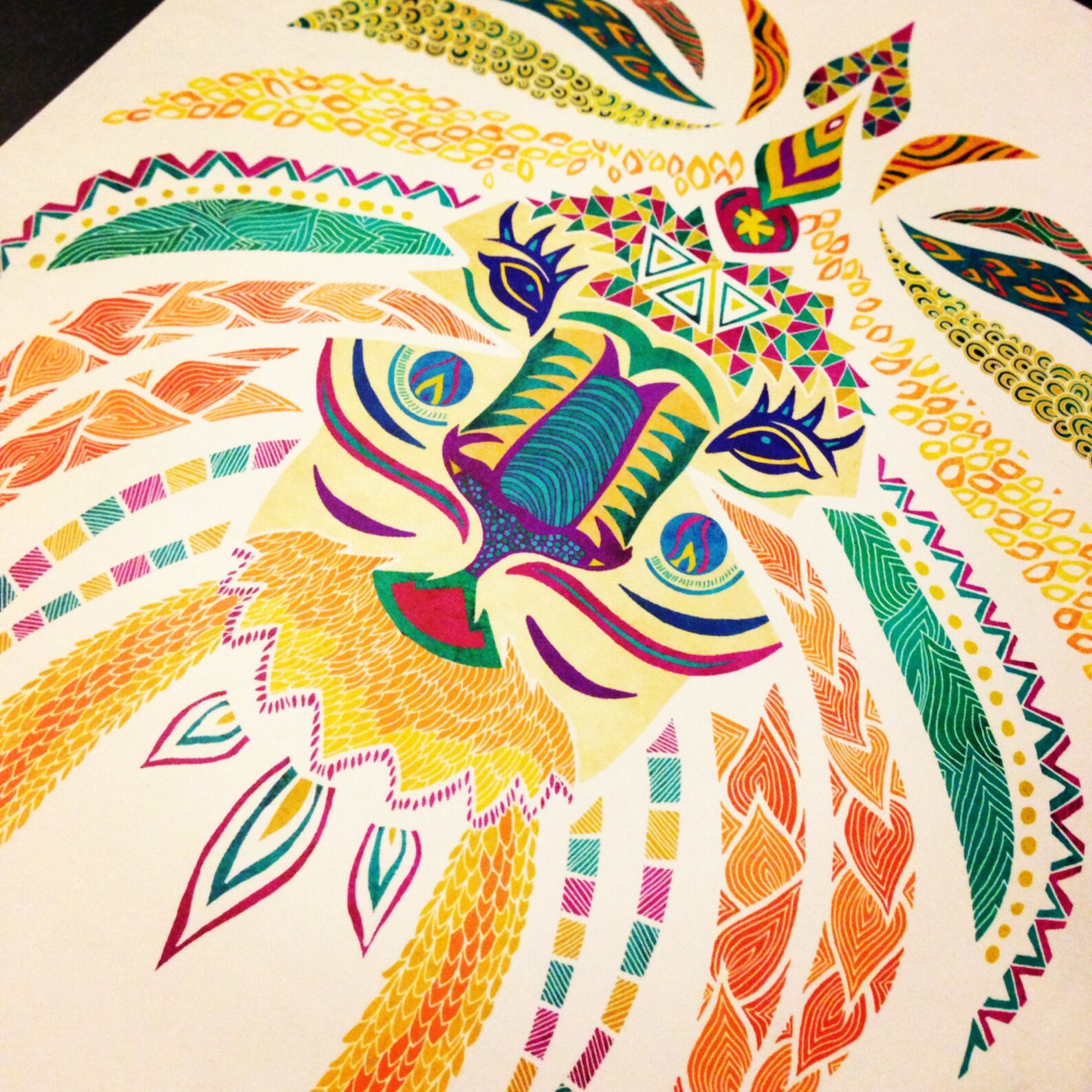 Colorful Whimsical Animal Wall Art Set of 3 Prints Elephant Etsy