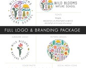 Full Logo & Branding Design Package, Etsy Branding, Custom Branding Package, Logo Design, OOAK Logo, Marketing Package, Social Media Kit