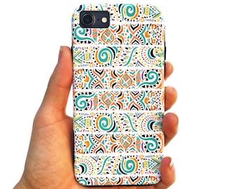 Jungle Doodles Phone Case for iPhone Xs Max, Xr, Xs/X, 11, 8, Samsung Galaxy S8, S8+, S9, S9+, S10