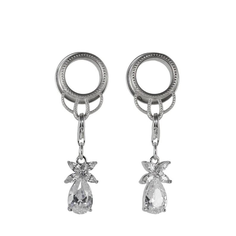 Elsa Dangles Fancy Plugs Dangly Plugs Etsy