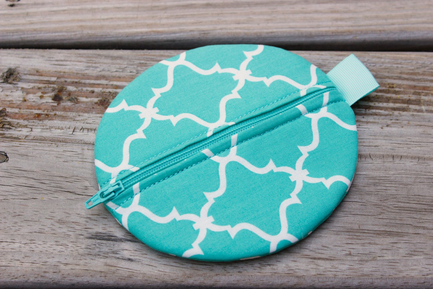 Aqua Teal QUATREFOIL Pod Pacifier Case Pacifier Holder Etsy