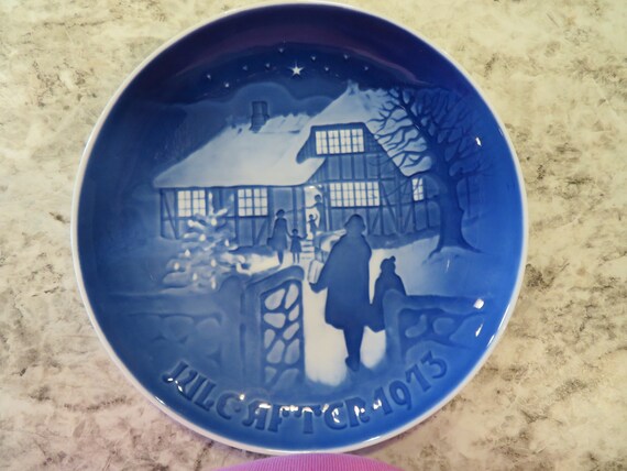 Bing And Grondahl Christmas Plate 2022 Bing And Grondahl/Royal Copenhagen Christmas Plate 1973 9073 | Etsy Hong  Kong