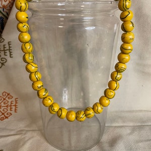 Vintage, Soviet-era, hippie plastic beads