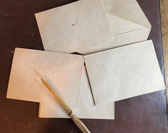 A set of vintage Soviet-era envelopes.