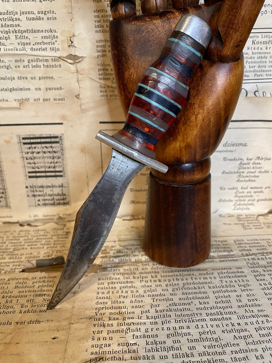 Vintage Prison Knife. A Knife Made by a Prisoner. Etsy