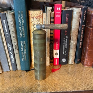 Vintage Bronze Travel Hand Coffee Grinder