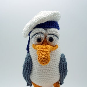 Amigurumi Pattern - Seagfried the Seagull - English Version