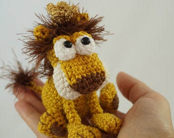 Amigurumi Häkel Muster - Lionello der Löwe - Deutsche Anleitung