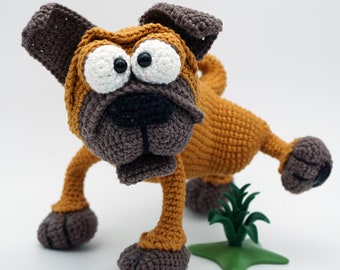 Amigurumi Pattern - Paganini the Pug - English Version