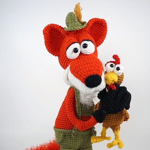 Amigurumi Pattern - Fritz the Fox - English Version